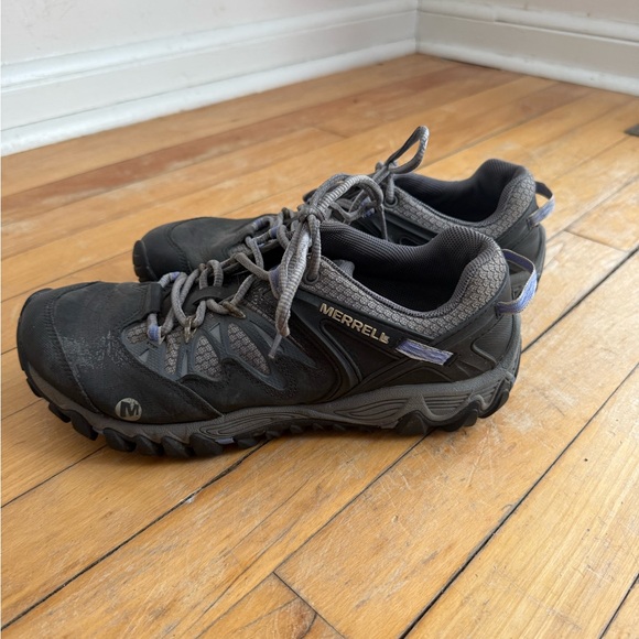 Merrell Shoes - Merrell Men's Gray and Black Athletic Shoes